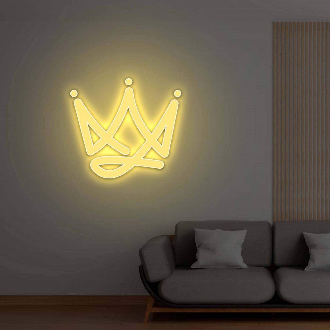 CROWN NEON LED LIGHT