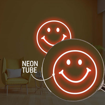 SMILEY FACE NEON SIGN