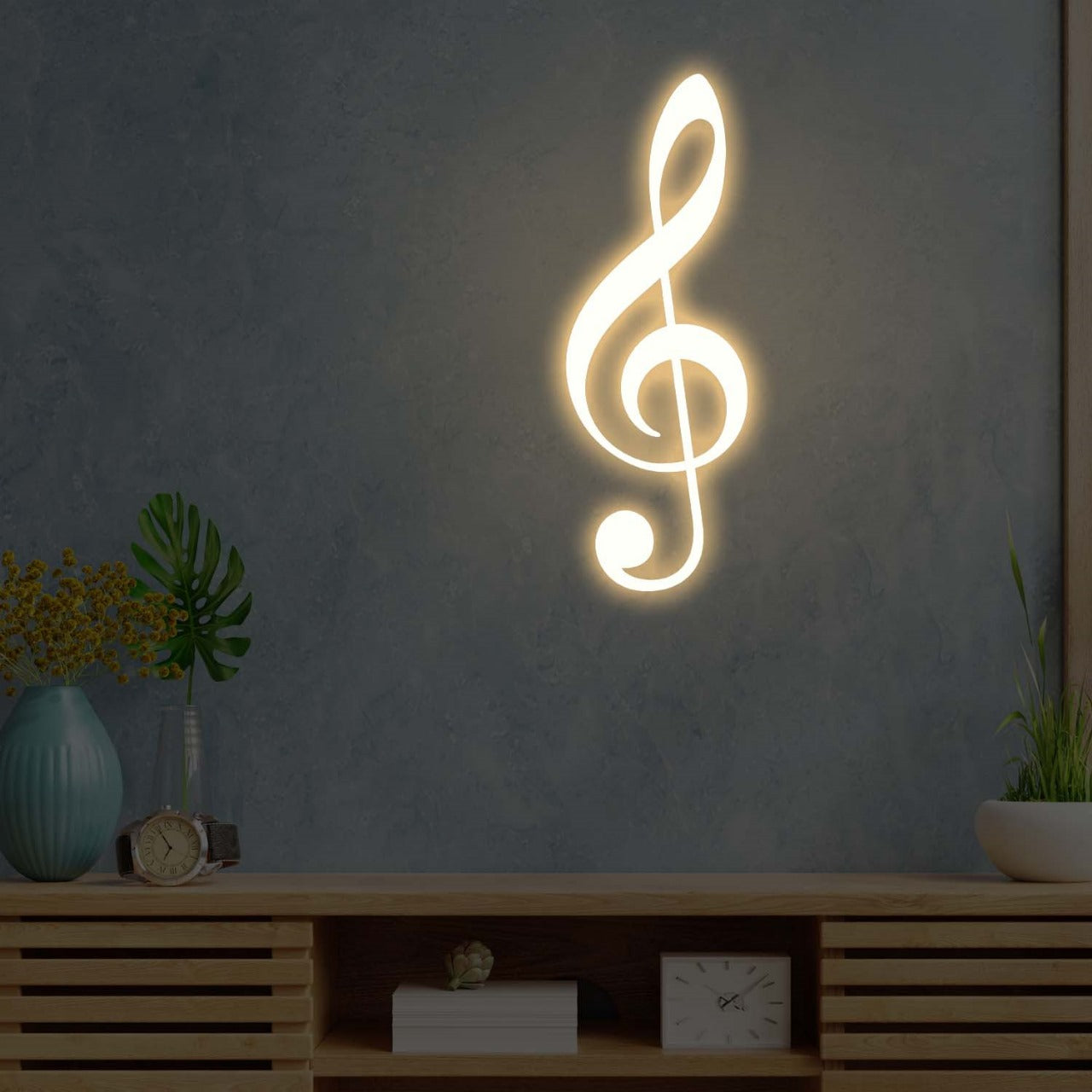 MUSIC NOTE NEON SIGN