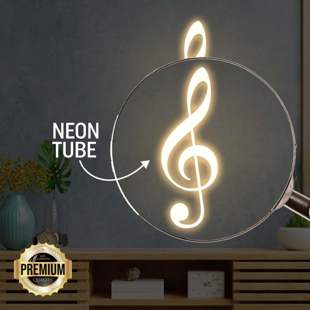 MUSIC NOTE NEON SIGN