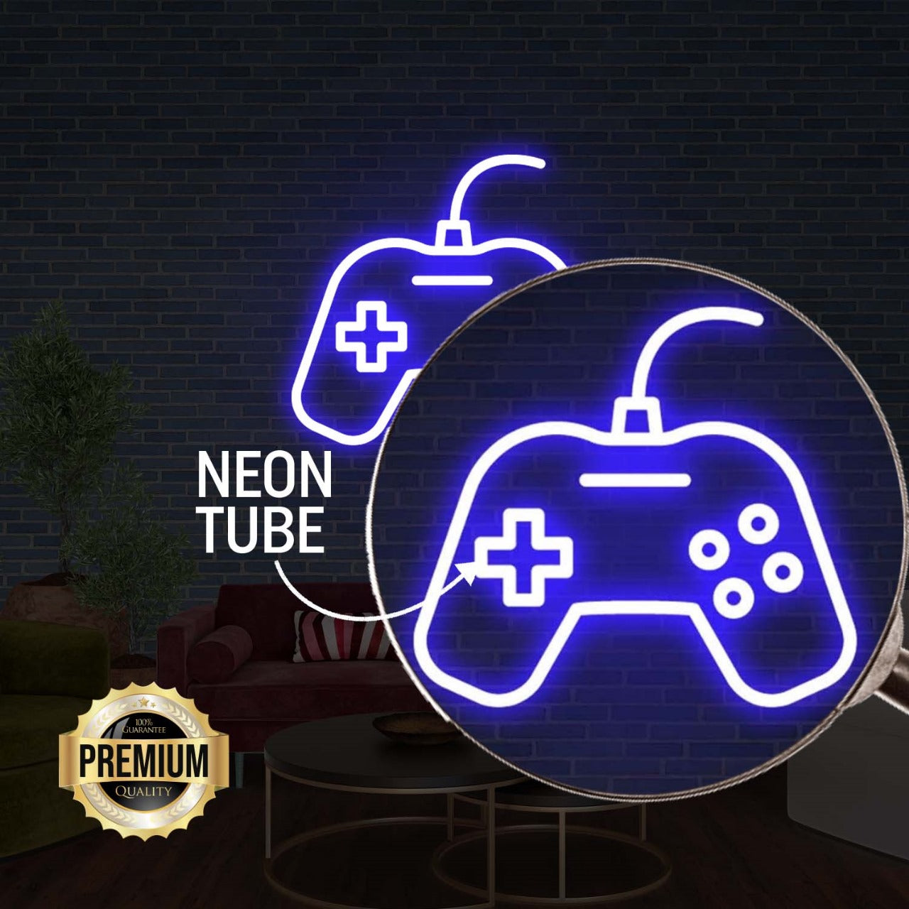 GAMING REMOTE - Neon Sign Light