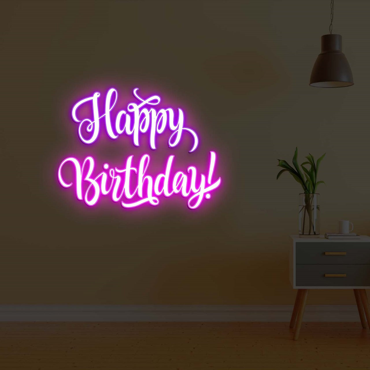 HAPPY BIRTHDAY NEON SIGN