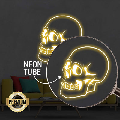 HALLOWEEN NEON SIGN | SKULL NEON LIGHT SIGN