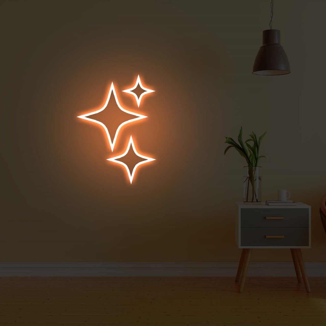 STAR NEON SIGN | SPARKLES NEON SIGN